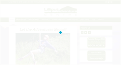 Desktop Screenshot of lilliputadventure.com